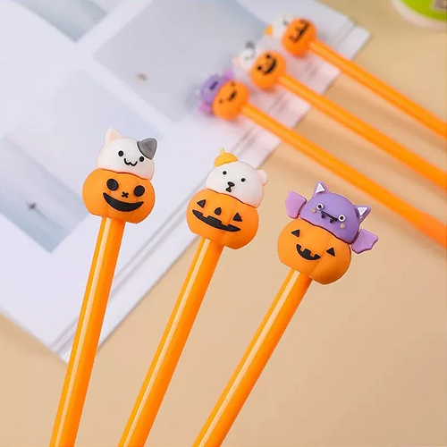 CANETA GEL HALLOWEEN - ABOBORA